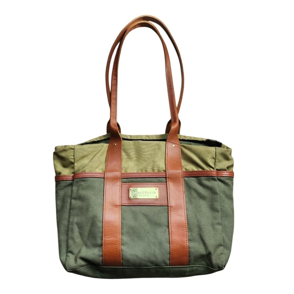 Sword & Plough Military Camo Canvas Tote